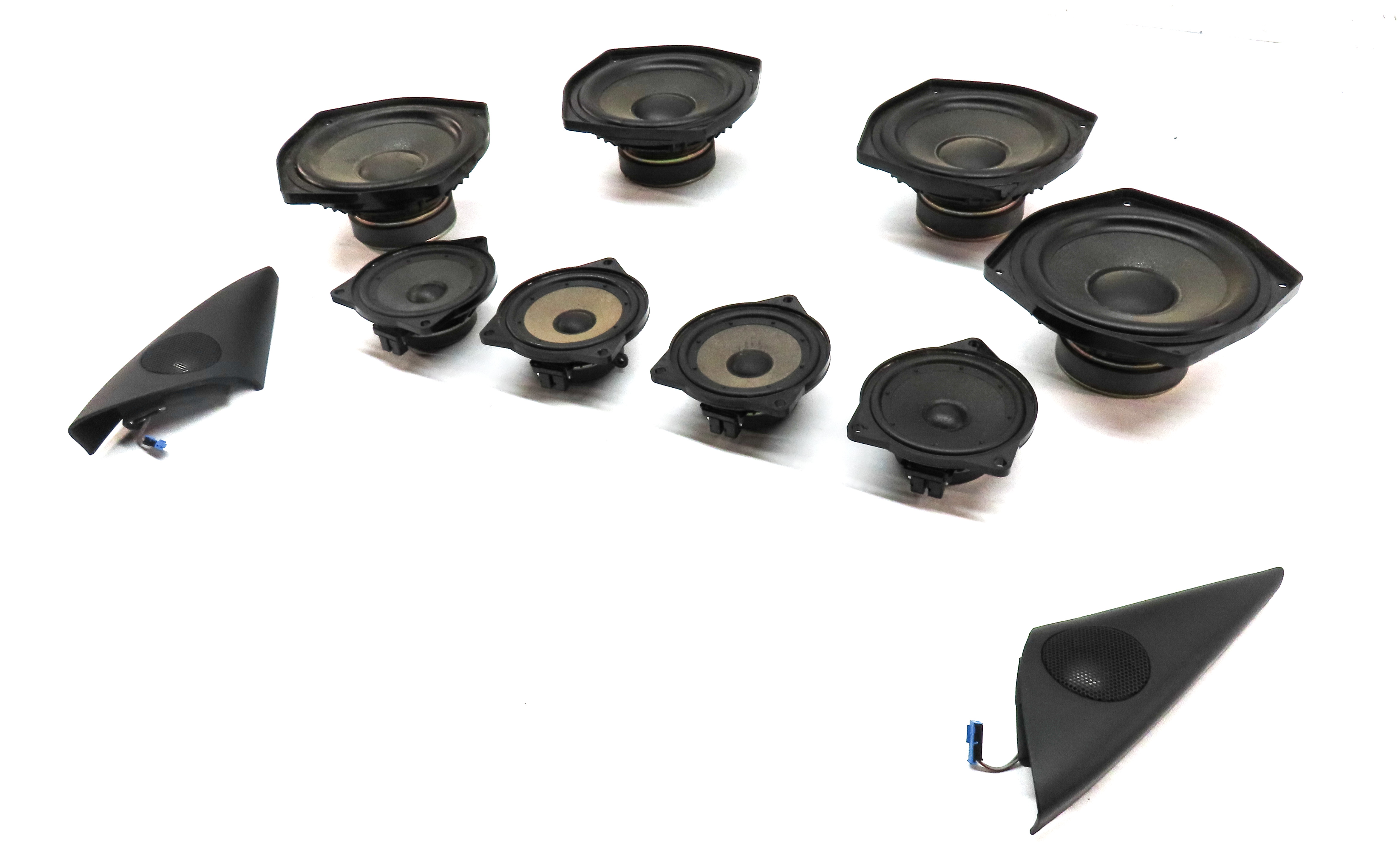 2003 BMW Z4 CONVERTIBLE (E85) RADIO STEREO AUDO SOUND SYSTEM SPEAKER SET/10 — exact item pictured